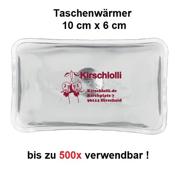 Kirschlolli Kirschlolli Handwärmer - wiederverwendbar Taschenwärmer für unterwegs