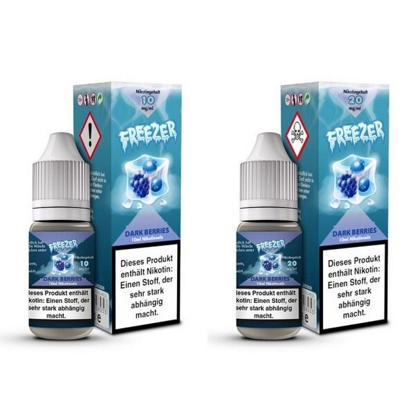 Freezer Freezer - Dark Berries - Nikotinsalz Liquid 10 ml - 10 mg | 20 mg - Mit Steuerbanderole