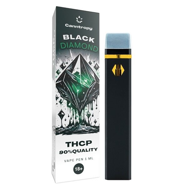 Canntropy Canntropy - Black Diamond - THCP 10 % Vape Pen - 1 ml - Mit Steuerbanderole