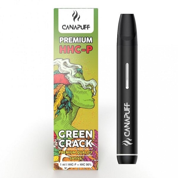 CanaPuff CanaPuff - Green Crack - HHC-P 96 % Vape Pen - 1 ml - Mit Steuerbanderole