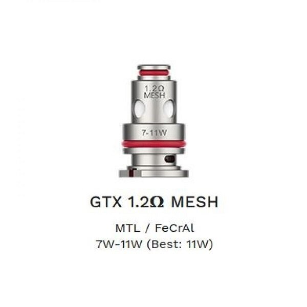 Vaporesso Vaporesso - GTX - Verdampferköpfe - 0.2 | 0.3 | 0.4 | 0.8 | 1.2 Ohm - 5er Pack