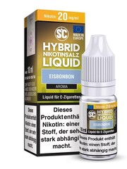 SC SC - Eisbonbon - 20 mg Hybrid Nikotinsalz Liquid - Mit Steuerbanderole