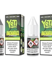 Yeti Yeti Overdosed - Kiwi Passionfruit Ice - Nic Salt Liquid 10 ml - 10 mg | 20 mg - Mit Steuerbanderole