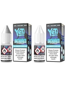 Yeti Yeti Overdosed - Blueberry Razz Ice - Nic Salt Liquid 10 ml - 10 mg | 20 mg - Mit Steuerbanderole