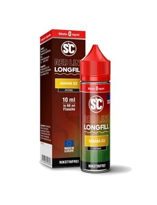SC Red Line SC - Red Line - Banana Ice - 10 ml Aroma - Longfill - Mit Steuerbanderole