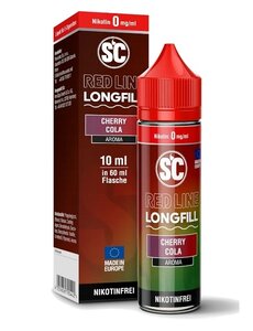 SC Red Line SC - Red Line - Cherry Cola - 10 ml Aroma - Longfill - Mit Steuerbanderole