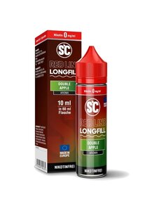 SC Red Line SC - Red Line - Double Apple - 10 ml Aroma - Longfill - Mit Steuerbanderole