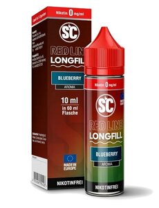 SC Red Line SC - Red Line - Blueberry - 10 ml Aroma - Longfill - Mit Steuerbanderole