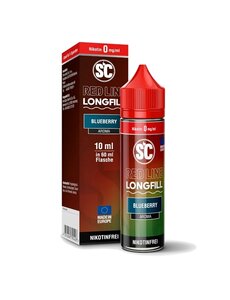 SC Red Line SC - Red Line - Blueberry - 10 ml Aroma - Longfill - Mit Steuerbanderole