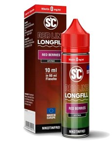 SC Red Line SC - Red Line - Red Berries - 10 ml Aroma - Longfill - Mit Steuerbanderole