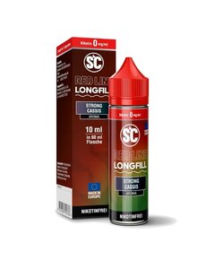 SC Red Line SC - Red Line - Strong Cassis - 10 ml Aroma - Longfill - Mit Steuerbanderole