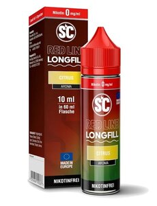 SC Red Line SC - Red Line - Citrus - 10 ml Aroma - Longfill - Mit Steuerbanderole