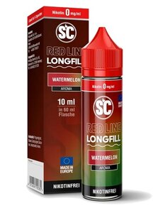SC Red Line SC - Red Line - Watermelon - 10 ml Aroma - Longfill - Mit Steuerbanderole
