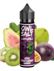 OWL OWL Salt - Kiwi Passionfruit Guava - 10 ml Aroma - Longfill - Mit Steuerbanderole