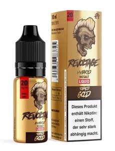 Revoltage Revoltage - Tobacco Gold - Hybrid Nikotinsalz Liquid 20 mg - 10 ml - NEUE STEUER !
