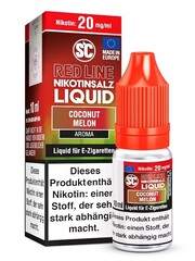 SC Red Line SC - Red Line - Coconut Melon - 20 mg Nikotinsalz Liquid - Mit Steuerbanderole