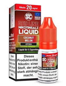 SC Red Line SC - Red Line - Coconut Melon - 20 mg Nikotinsalz Liquid - Mit Steuerbanderole