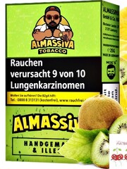 Almassiva Almassiva Tobacco 25 g - Handgemacht & Illegal - Ananas & Kiwi