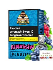 Almassiva Almassiva Tobacco 25 g - Blaulicht - Blaubeere, Beerenmix