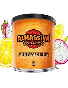 Almassiva Almassiva Tobacco 200 g - Blut gegen Blut - Zitrone und Drachenfrucht