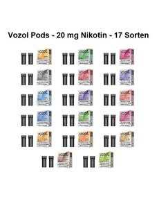 Vozol VOZOL Switch Pro Pod - 20 mg Nikotin - 2er Pack - Mit Steuerbanderole