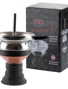Jookah Jookah - Steinkopf Set Black | Orange Edition