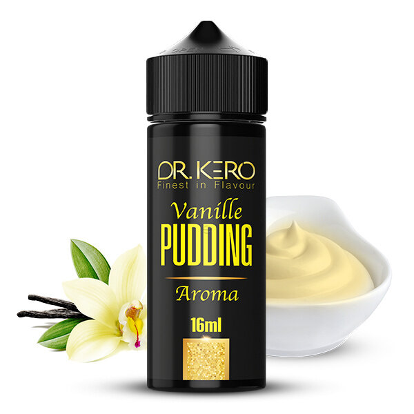 Dr. Kero Dr. Kero - Vanillepudding - 16 ml Aroma Longfill - Mit Steuerbanderole