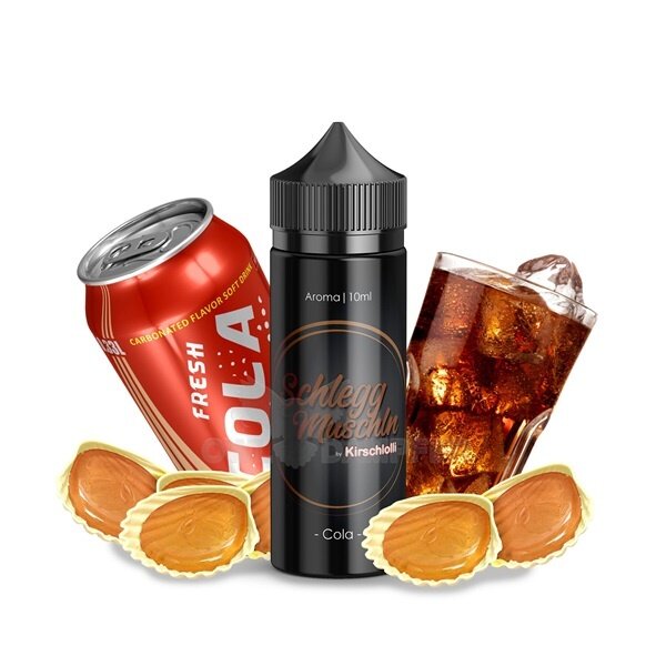 Kirschlolli Kirschlolli - Schlegg Muschln - Cola - 10 ml Aroma Longfill - Mit Steuerbanderole