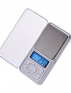 HOTU Präzisionswaage Taschenwaage | Waage | Feinwaage - 0,01 g - 200 g