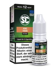 SC SC - King Tabak - 12 mg Nikotin Liquid - Mit Steuerbanderole