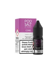 Pod Salt Pod Salt - Grape Ice - 10 ml Salt Liquid - 20 mg Nikotin - Mit Steuerbanderole