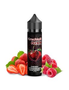 Kirschlolli Maxx Kirschlolli MAXX - Cherry Strawberry Raspberry - 10 ml Aroma Longfill - Mit Steuerbanderole