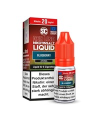 SC Red Line SC - Red Line - Blueberry - 20 mg Nikotinsalz Liquid - Mit Steuerbanderole