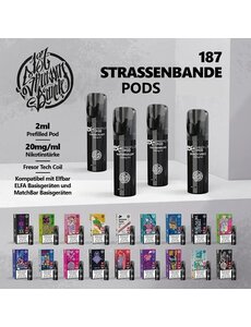 187 Strassenbande 187 Straßenbande Pods - 20 mg - 1 Stück - Mit Steuerbanderole - AUSVERKAUF !