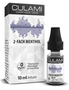 Culami Culami - 2-Fach Menthol - Liquid - OHNE NIKOTIN - Mit Steuerbanderole