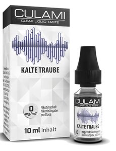 Culami Culami - Kalte Traube - Liquid - OHNE NIKOTIN - Mit Steuerbanderole