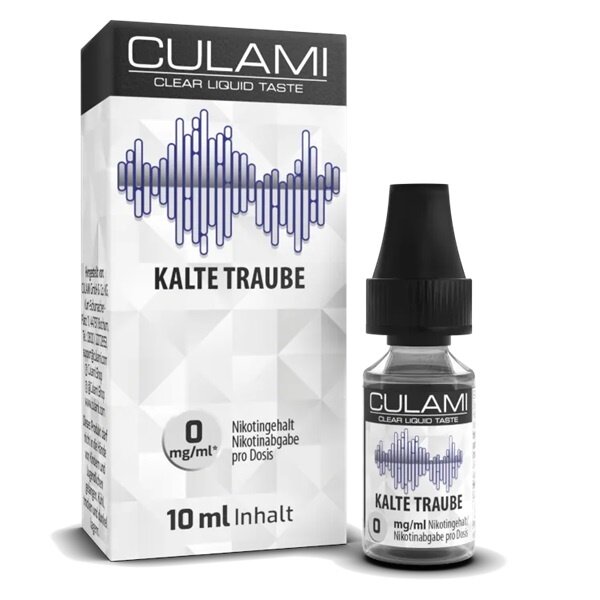 Culami Culami - Kalte Traube - Liquid - OHNE NIKOTIN - Mit Steuerbanderole