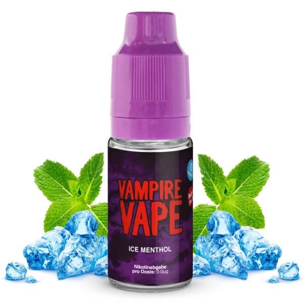 Vampire Vape Vampire Vape - Ice Menthol - 10 ml Liquid - 6 mg Nikotin - Mit Steuerbanderole