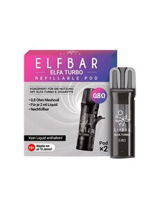 Elfbar Elfbar - Elfa Leer Pod - 0.8 Ohm - 2er Pack