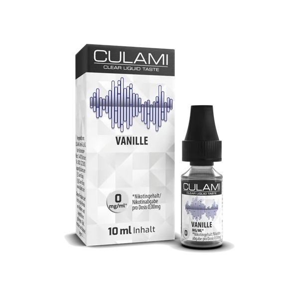 vanille liquid ohne nikotin Culami - Vanille - Liquid - OHNE NIKOTIN