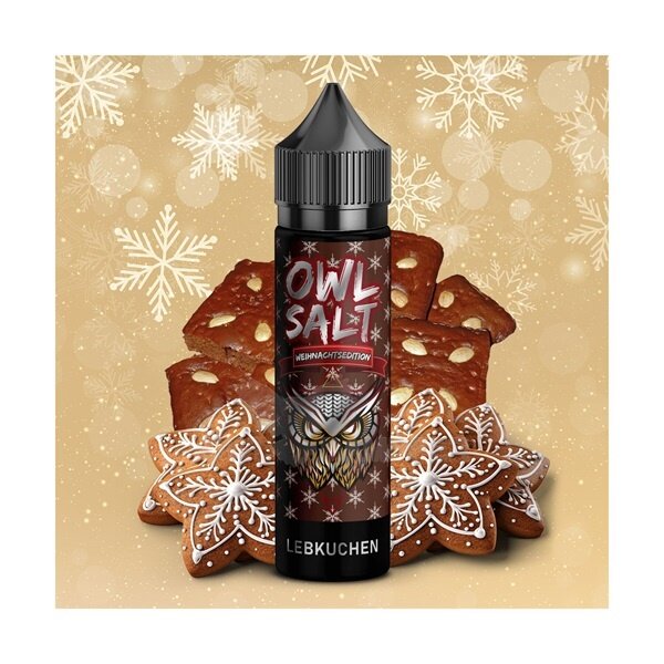 OWL OWL Salt - Lebkuchen - 10 ml Aroma - Longfill - Mit Steuerbanderole