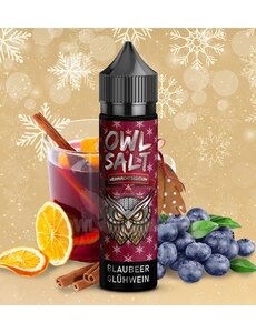 OWL OWL Salt - Blaubeer Glühwein - 10 ml Aroma - Longfill - Mit Steuerbanderole