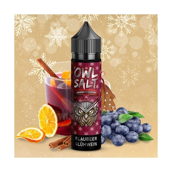 OWL OWL Salt - Blaubeer Glühwein - 10 ml Aroma - Longfill - Mit Steuerbanderole