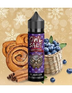 OWL OWL Salt - Blaubeer Zimtschnecke - 10 ml Aroma - Longfill - Mit Steuerbanderole