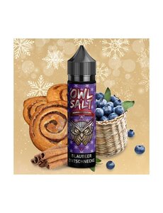 OWL OWL Salt - Blaubeer Zimtschnecke - 10 ml Aroma - Longfill - Mit Steuerbanderole