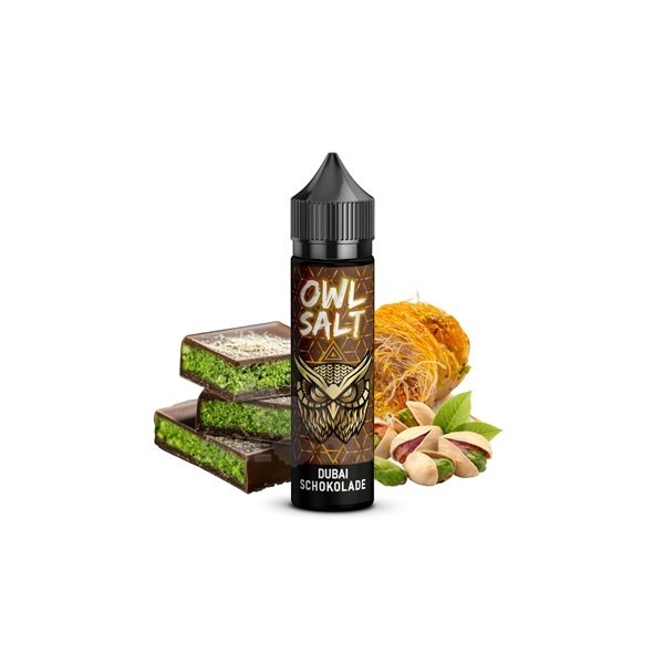 OWL OWL Salt - Dubai Schokolade- 10 ml Aroma - Longfill - Mit Steuerbanderole
