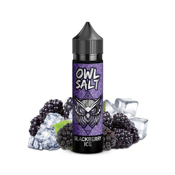 OWL OWL Salt - Blackberry Ice - 10 ml Aroma - Longfill - Mit Steuerbanderole
