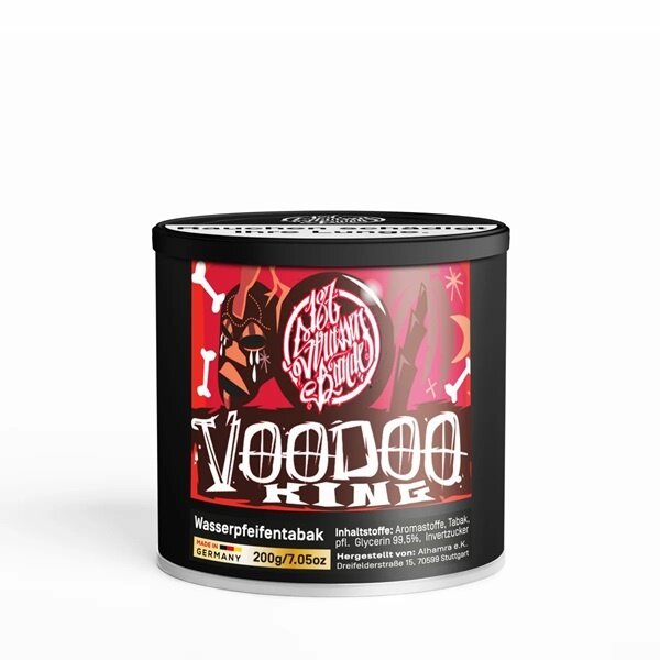 187 Tobacco 187 Tobacco - Shisha Tabak 200 g - Voodoo King - Früchtemix