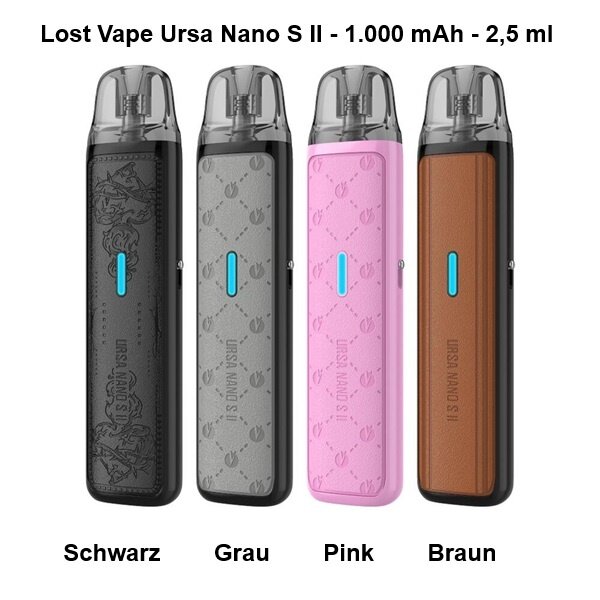 Lost Vape Lost Vape Ursa Nano S II - Kit - 1000 mAh