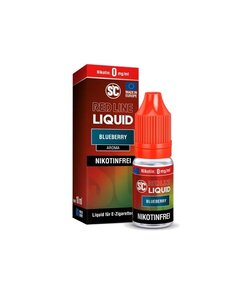SC Red Line SC - Red Line - Blueberry - 0 mg Nikotinsalz Liquid - Mit Steuerbanderole